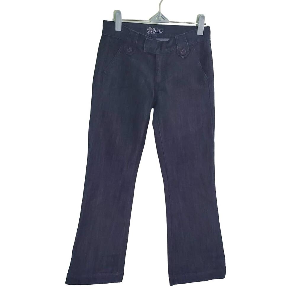 NEW! Anlo Mercer Denim Dark Blue Cotton Blend Jeans in Abyss TR7115 Size 25 x 28